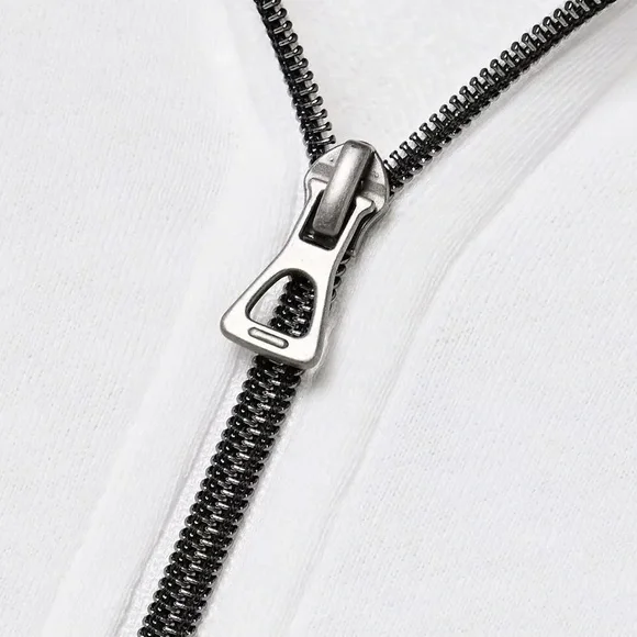 NEW James Perse Vintage French Terry Zip Up Hoodie - Picture 6 of 14